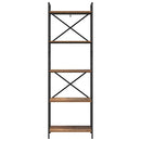 vidaXL Könyvespolc Öreg fa 56 x 34 x 171 cm Faanyag