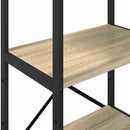 vidaXL Könyvespolc Sonoma tölgy 56 x 34 x 133,5 cm Faanyag