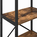 vidaXL Könyvespolc Füstölt tölgy 56 x 34 x 133,5 cm Faanyag