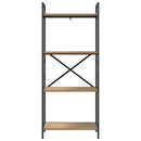 vidaXL Könyvespolc Artisan tölgy 56 x 34 x 133,5 cm Faanyag