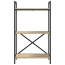 vidaXL Könyvespolc Sonoma tölgy 56 x 34 x 96 cm Faanyag