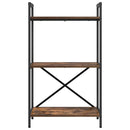 vidaXL Könyvespolc Füstölt tölgy 56 x 34 x 96 cm Faanyag