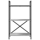 vidaXL Könyvespolc Szürke Sonoma 56 x 34 x 96 cm Faanyag