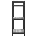 vidaXL Könyvespolc Szürke Sonoma 56 x 34 x 96 cm Faanyag