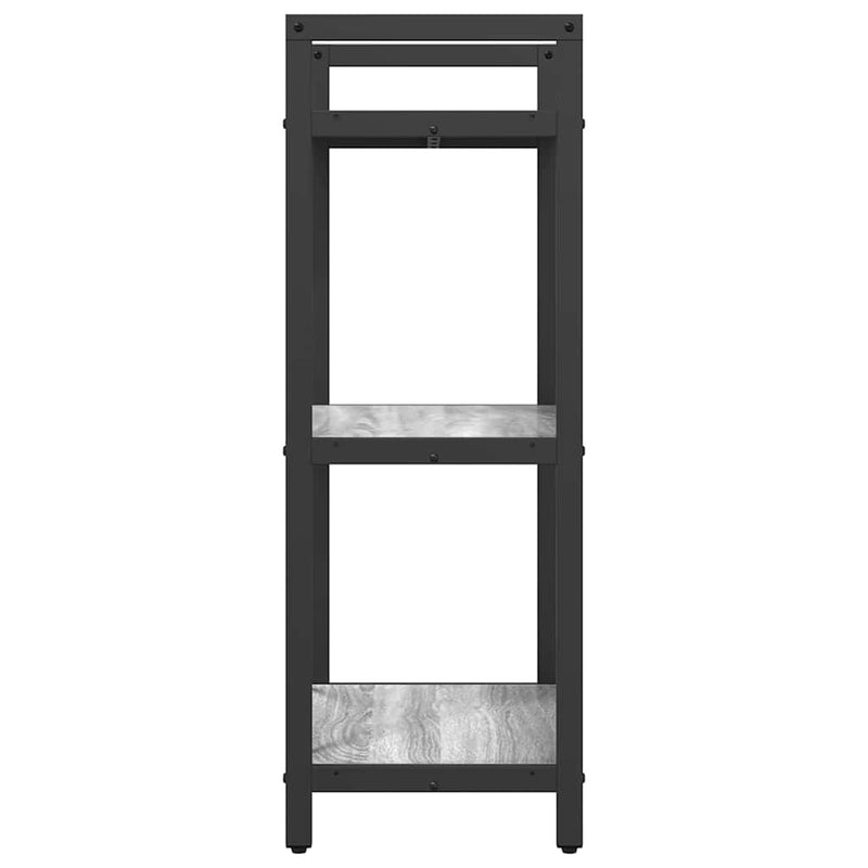 vidaXL Könyvespolc Szürke Sonoma 56 x 34 x 96 cm Faanyag