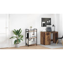 vidaXL Könyvespolc Öreg fa 56 x 34 x 96 cm Faanyag