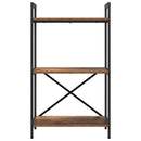 vidaXL Könyvespolc Öreg fa 56 x 34 x 96 cm Faanyag