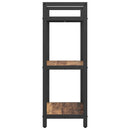 vidaXL Könyvespolc Öreg fa 56 x 34 x 96 cm Faanyag