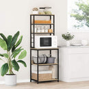 vidaXL Konyhai polc Sonoma tölgy 60 x 40 x 168 cm Faanyag