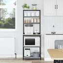 vidaXL Konyhai polc Szürke Sonoma 60 x 40 x 168 cm Faanyag