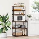 vidaXL Konyhai polc Öreg fa 80 x 40 x 168 cm Faanyag