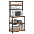 vidaXL Konyhai polc Öreg fa 80 x 40 x 168 cm Faanyag