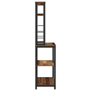 vidaXL Konyhai polc Öreg fa 80 x 40 x 168 cm Faanyag