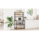 vidaXL Konyhai polc Sonoma tölgy 100 x 40 x 168 cm Faanyag