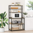 vidaXL Konyhai polc Sonoma tölgy 100 x 40 x 168 cm Faanyag