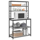 vidaXL Konyhai polc Szürke Sonoma 100 x 40 x 168 cm Faanyag