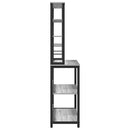 vidaXL Konyhai polc Szürke Sonoma 100 x 40 x 168 cm Faanyag