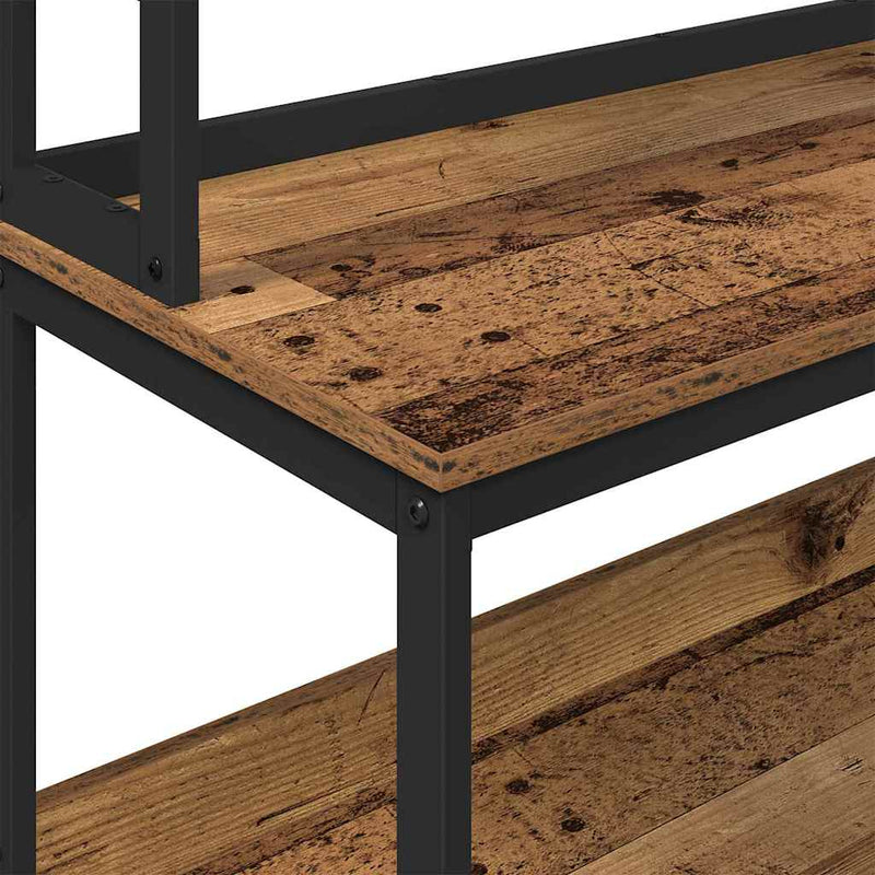 vidaXL Konyhai polc Öreg fa 100 x 40 x 168 cm Faanyag