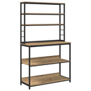 vidaXL Konyhai polc Artisan tölgy 100 x 40 x 168 cm Faanyag