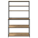 vidaXL Konyhai polc Artisan tölgy 100 x 40 x 168 cm Faanyag