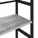 vidaXL Könyvespolc Szürke Sonoma 40 x 29,5 x 81 cm Faanyag