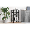 vidaXL Könyvespolc Szürke Sonoma 40 x 29,5 x 81 cm Faanyag