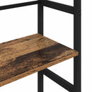vidaXL Könyvespolc Öreg fa 40 x 29,5 x 81 cm Faanyag