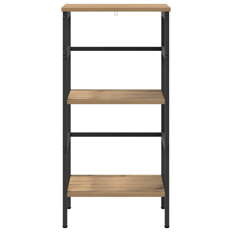 vidaXL Könyvespolc Artisan tölgy 40 x 29,5 x 81 cm Faanyag