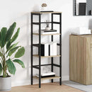 vidaXL Könyvespolc Sonoma tölgy 40 x 29,5 x 115 cm Faanyag