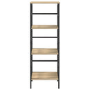 vidaXL Könyvespolc Sonoma tölgy 40 x 29,5 x 115 cm Faanyag