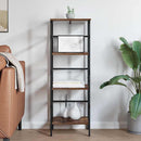 vidaXL Könyvespolc Füstölt tölgy 40 x 29,5 x 115 cm Faanyag