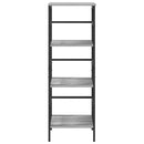 vidaXL Könyvespolc Szürke Sonoma 40 x 29,5 x 115 cm Faanyag