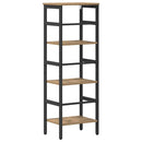 vidaXL Könyvespolc Artisan tölgy 40 x 29,5 x 115 cm Faanyag