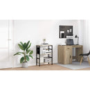 vidaXL Könyvespolc Sonoma tölgy 60 x 29,5 x 81 cm Faanyag
