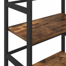 vidaXL Könyvespolc Füstölt tölgy 60 x 29,5 x 81 cm Faanyag