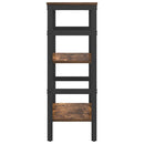 vidaXL Könyvespolc Füstölt tölgy 60 x 29,5 x 81 cm Faanyag