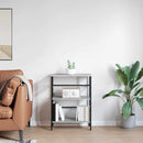 vidaXL Könyvespolc Szürke Sonoma 60 x 29,5 x 81 cm Faanyag