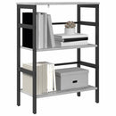 vidaXL Könyvespolc Szürke Sonoma 60 x 29,5 x 81 cm Faanyag