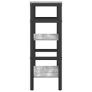 vidaXL Könyvespolc Szürke Sonoma 60 x 29,5 x 81 cm Faanyag