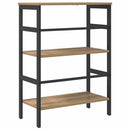 vidaXL Könyvespolc Artisan tölgy 60 x 29,5 x 81 cm Faanyag