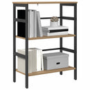 vidaXL Könyvespolc Artisan tölgy 60 x 29,5 x 81 cm Faanyag