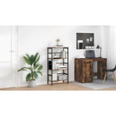 vidaXL Könyvespolc Füstölt tölgy 60 x 29,5 x 115 cm Faanyag
