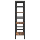 vidaXL Könyvespolc Füstölt tölgy 60 x 29,5 x 115 cm Faanyag