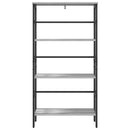 vidaXL Könyvespolc 3 szintes 60 x 29,5 x 115 cm Szerelt Fa