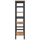 vidaXL Könyvespolc Öreg fa 60 x 29,5 x 115 cm Faanyag