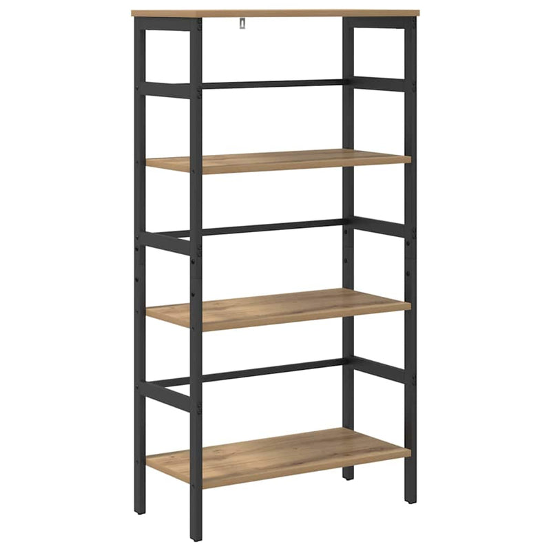 vidaXL Könyvespolc Artisan tölgy 60 x 29,5 x 115 cm Faanyag