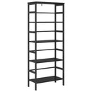 vidaXL Könyvespolc Fekete tölgy 60 x 29,5 x 149 cm Faanyag