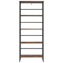 vidaXL Könyvespolc Füstölt tölgy 60 x 29,5 x 149 cm Faanyag