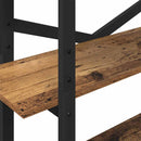 vidaXL Könyvespolc Öreg fa 100 x 33,5 x 178 cm Faanyag