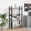 vidaXL Könyvespolc Szürke Sonoma 100 x 33,5 x 140 cm Faanyag